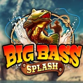Big Bass Splash slot logo by Pragmatic Play at BoaBoa Casino