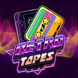 Retro Tapes online game logo by Push Gaming on boaboa-casino.org