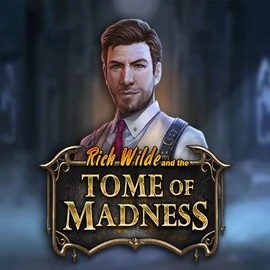 Official Slots logo: Tome of Madness by Play’n GO at BoaBoa Casino